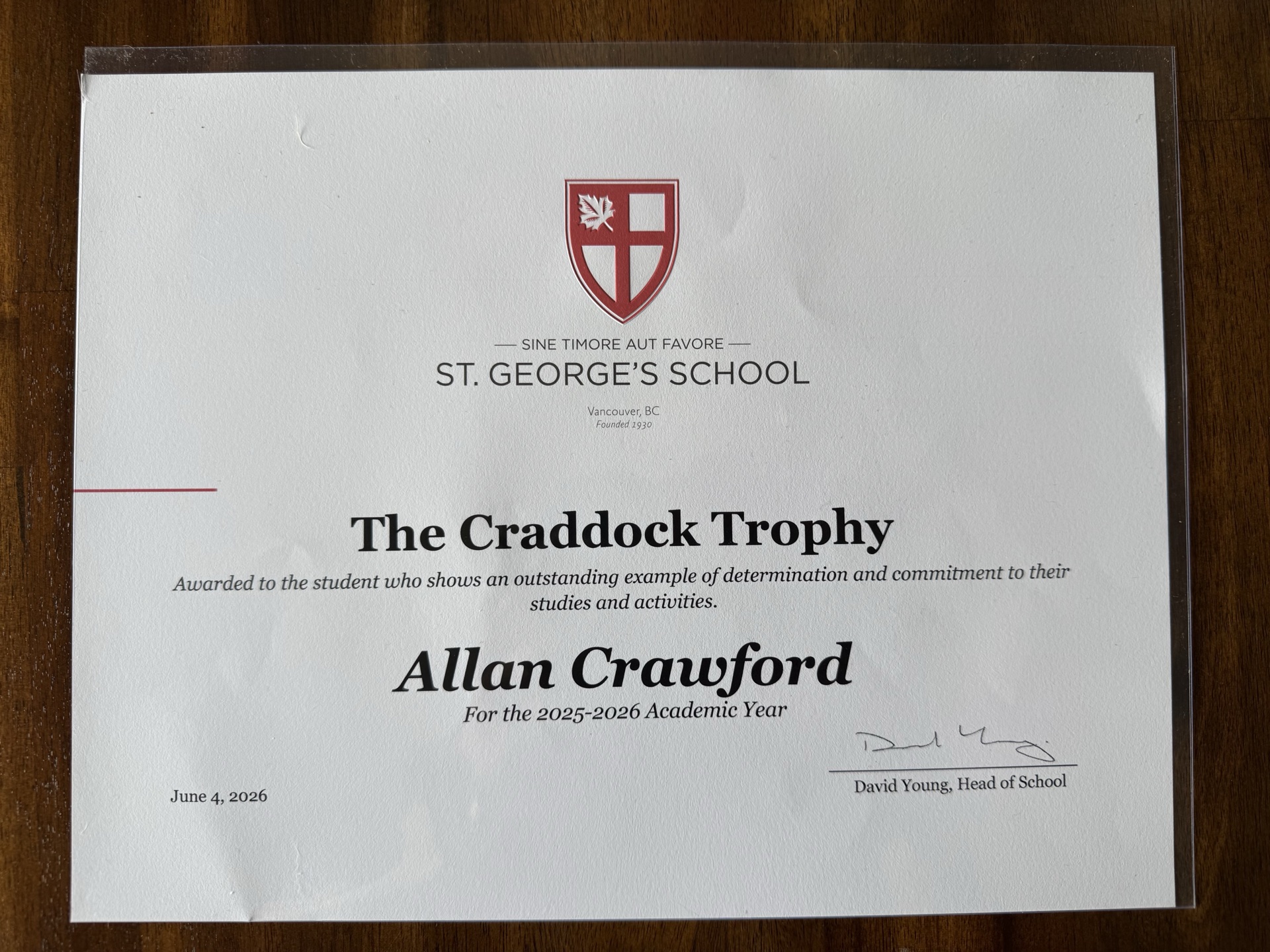Award
